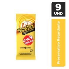 Preservativo Blowtex Retardante Leve 9 Pague 6 unidades
