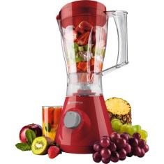 Liquidificador Cadence Colors Evolution Vermelho, 110V