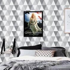 Quadro Decorativo Game of Thrones Daenerys Targaryen 45x34cm - Quadros