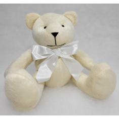 Urso articulado pelúcia palha g 34cm nichos decoração quarto bebê - XÚ
