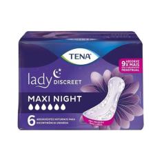 Absorvente para Incontinencia Urinaria Tena Lady Discreet Maxi Night 6