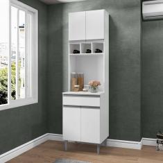 Paneleiro 4 Portas Regianna Branco