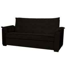 Sofá 3 Lugares Confortável 2 Metros Havana Bellamado, Marrom