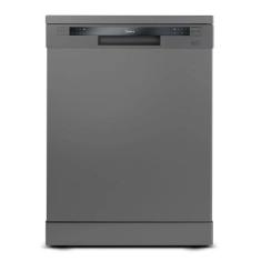 Lava Louças 14 Serviços Midea DWA14S1 Cinza 127V, 110V