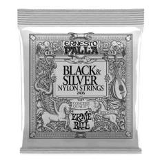 Corda Violão Nylon Ernie Ball Ernesto Palla Black Silver Original