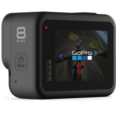 Câmera Gopro Hero 8 Black À Prova Dágua 12Mp 4K Wi-Fi Bluetooth Com Ba