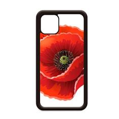 Capa com pintura de flor vermelha Big Corn para iPhone 11 Pro Max para Apple Mobile Case Shell