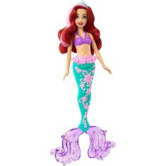 Boneca Princesa Ariel Disney Muda De Cor Na Água - Mattel