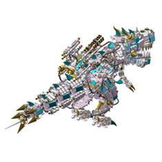 SOBOUR Montado Quebra-cabeça de 3000 peças 3D de Dinossauros com Suporte, Metal, 3000 Peças, Adulto