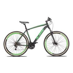 Bicicleta Aro 29 KSW 27v Freio Hidráulico k7 Trava no Guidão-Unissex