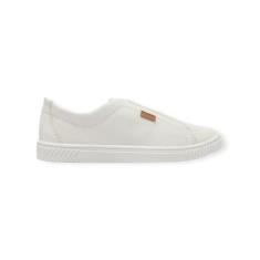 Tênis Feminino Anacapri Slip On Elástico Branco-Feminino