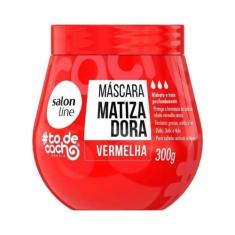 Máscara Matizadora Salon Line todecacho Vermelha 300g