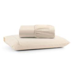 Jogo Cama Lençol Bali Solteiro Percal 180 Fios 100% Algodão Ponto Pali