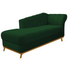 Recamier Vanessa 185cm Lado Esquerdo Suede Verde Doce Sonho