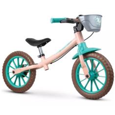 Bicicleta Balance Infantil Bike Love 2 Aro 12 Nathor-Feminino