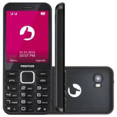 Celular P28 Dual Chip  Preto Positivo