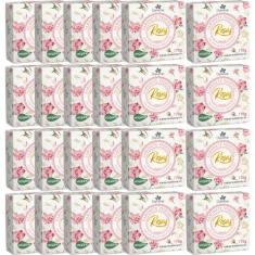 24UN Sabonete Vegetal Rosas 170G Davene - Genérico