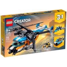 Lego Creator - 3 Em 1 - Helicóptero Com 2 Hélices - 31096