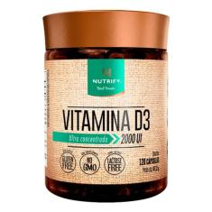 Vitamina D3 (120 Caps) Nutrify