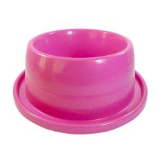 Comedouro Furacão Pet Anti Formiga Rosa - 350ml