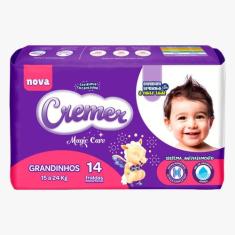 Fralda cremer jumbo grandinhos 14un