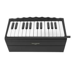 Calendário de Piano 2025, Calendário de Mesa de Piano Com Manivela Com Teclado de 25 Teclas, Presentes Exclusivos para Músicos e Artistas, Display de Música Portátil para Casa