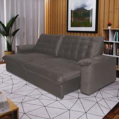 Sofá Pullman Retrátil 230cm Platinum