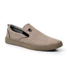 Tênis Sapatênis Slip On Masculino Iate Casual Conforto-Masculino