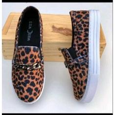 Tenis Feminino Casual Iate Sapatenis Calce Facil Confortavel-Feminino