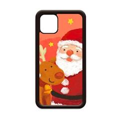 Capa de Natal Papai Noel, flocos de neve, alce para iPhone 11 Pro Max para Apple Mobile Case Shell