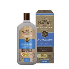 Tio Nacho - Condicionador Antiqueda Engrossador para dar mais volume aos cabelos, 200ml, Cabelos lindos e brilhantes