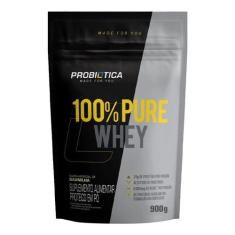 Whey Protein Refil 100% Pure Whey 900G Probiótica - Probiotica