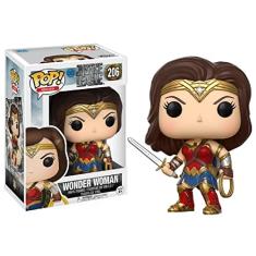 Funko Pop Dc Justice League Wonder Woman Nc Games Padrão