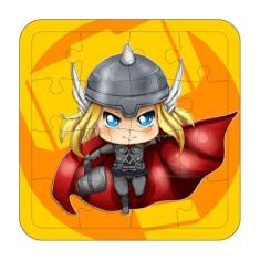 Quebra Cabeça Infantil Brinquedo Educativo 16 Peças Varios Modelos Mdf