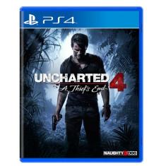 Jogo Ps4 Uncharted 4 A Thiefs End Midia Fisica