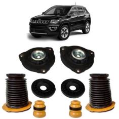 Kit coxim batente amortecedor dianteiro jeep compass 16 a 20 - Solupe 