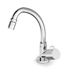 Torneira para Cozinha de Mesa Bica Móvel Arejador Articulado Fit Celite Cromado