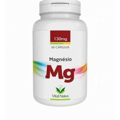 Magnésio Quelato (130Mg) 60 Cápsulas - Vital Natus