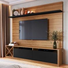 Rack com painel para tv até 60 polegadas 2 portas 2023 mn/ptx montana/