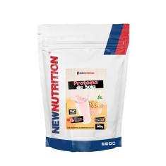 Proteína Vegetal de Soja Isolada 900g Morango NewNutrition, Morango, 9