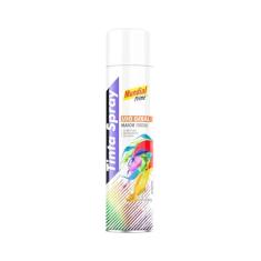 Tinta Spray Uso Geral 400ml, MUNDIAL PRIME, Branco, AE01000101