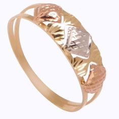 Anel De Ouro 18k Feminino Tre Hexagone - Meu Anel, 15