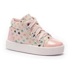 Tênis Tininha Infantil Menina Coração-Feminino