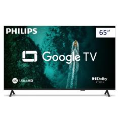 Smart TV 65" 4K Philips 65PUG7419/78 Google TV Comando de Voz Dolby Atmos