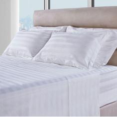 Jogo De Cama King 300 Fios 100% Algodão 4 Peças