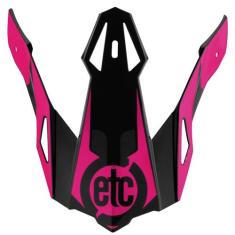 Pala Capacete Etceter Cross Fast Peças Acessórios Para Reposição, CINZ