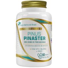 Pinus pinaster + vitamina e, selênio e zinco 60 cápsulas