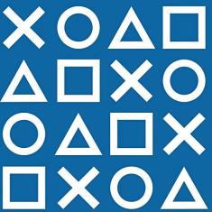 Papel de Parede Botões Navy