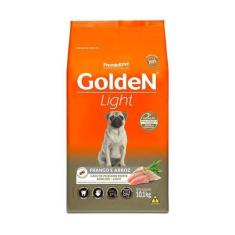Ração Golden Mini Light Cães Adultos Sabor Frango Arroz 10Kg - Premier