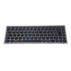 Teclado para Notebook bringIT compatível com Lenovo G Series G400S ABN